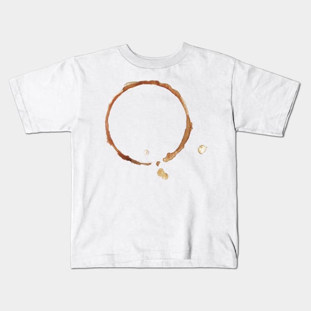 Coffee marks Kids T-Shirt by la chataigne qui vole ⭐⭐⭐⭐⭐